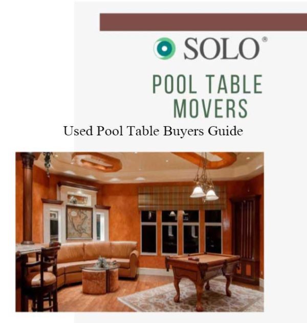 Used Pool Table Buyers Guide