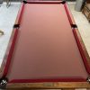 S0L0® San Antonio TX-9ft National Antique Circa Pool Table Delivery and Installation Included