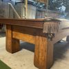S0L0® San Antonio TX-9ft National Antique Circa Pool Table Delivery and Installation Included - Image 9