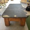 S0L0® San Antonio TX-9ft National Antique Circa Pool Table Delivery and Installation Included - Image 10
