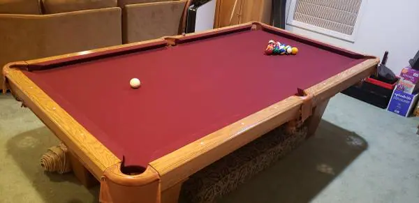 S0L0® Chicago IL – 8Ft 3 Piece Slate Pool Table Installation and delivery included (SOLD) - Image 3