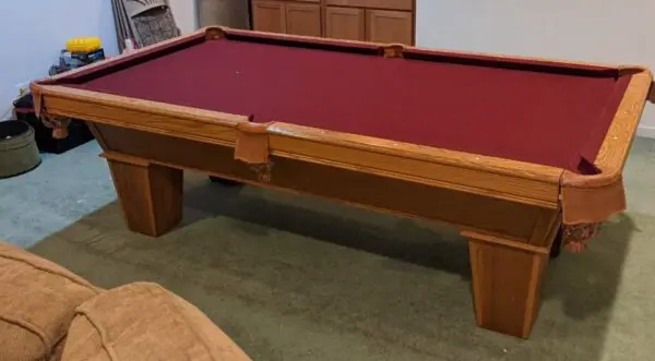 S0L0® Chicago IL – 8Ft 3 Piece Slate Pool Table Installation and delivery included (SOLD) - Image 2