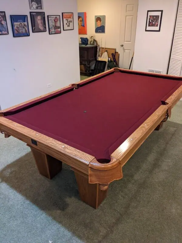 S0L0® Chicago IL – 8Ft 3 Piece Slate Pool Table Installation and delivery included (SOLD) - Image 4