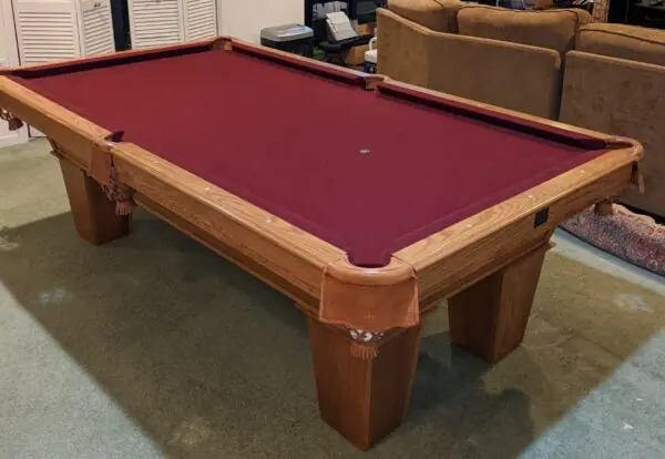 S0L0® Chicago IL – 8Ft 3 Piece Slate Pool Table Installation and delivery included (SOLD) - Image 5