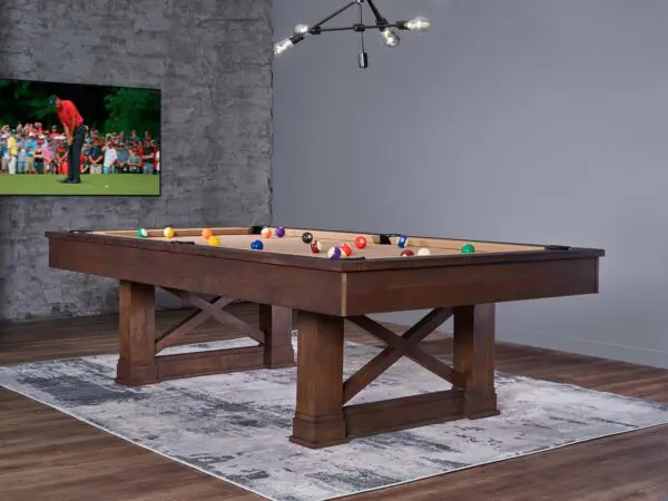 S0L0® New Farmhouse Billiard Table Table Ships Anywhere In The US