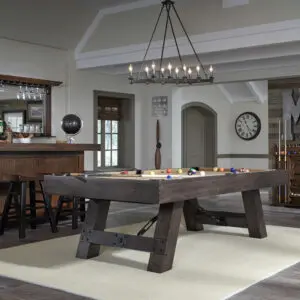 S0L0® New Savannah Billiard Table Ships Anywhere In The US Charcoal