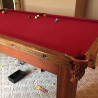 English Billiard Pool Table