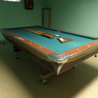 FISHER POOL TABLE
