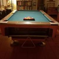 Vintage 1964 Fischer Pool Table