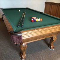 Olhausen 8ft Pool Table Claw Legs