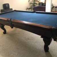 Amazing 8ft Queen Anne Pool Table