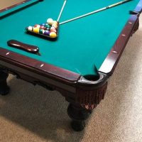 8ft Huntington Playmaster Mahogany Pool Table
