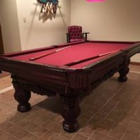 A Nice Brunswick Pool Table-Great Opportunity