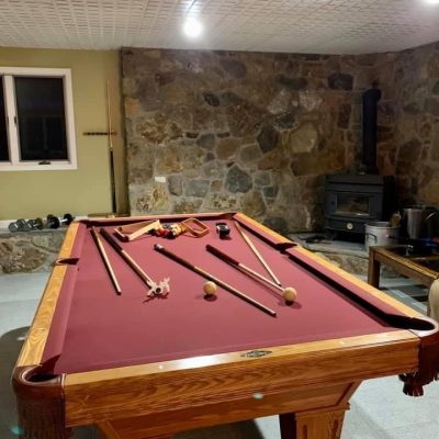 Brunswick Pool Table With Marble Inlays