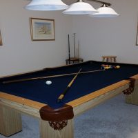7ft Slate Boessling Pool Table + Accessories For Sale