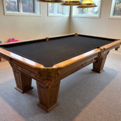 8ft Kasson Slate Pool Table - New Felt & Delivery Included - Des Moines, IA