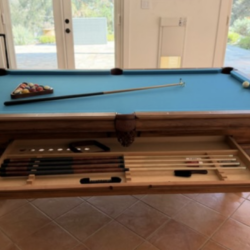8' Golden West Pool Table - Free Installation & New Felt - Los Angeles, CA