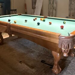 8ft Brunswick Slate Pool Table - New Felt & Delivery Included - Boston, MA