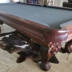 8ft Presidential Billiards Teak Pool Table - Free Delivery & Setup - Mint Condition- Greensboro, NC