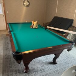 9ft Olhausen Slate Pool Table - New Felt & Delivery Included - Boston, MA