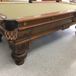 S0L0® Carlisle PA 9Ft Rare Pool Table By Decker NY Delivery and Install Included