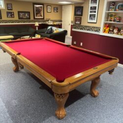 8ft American Heritage Slate Pool Table - Free Delivery & Setup - Great Condition - Providence, RI