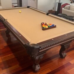 8ft American Heritage Slate Pool Table - Free Delivery & Setup - Great Condition - Providence, RI
