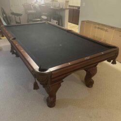 8ft American Heritage Slate Pool Table - Free Delivery & Setup - Great Condition - Providence, RI