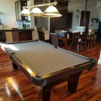 Pool Table - 8 ft - Leather Pockets