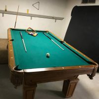 Classic Pool Table.