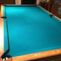 7ft Brunswick Pool Table - 3pc Slate Top