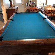 7 FOOT KASSON POOL TABLE - A GREAT VALUE!