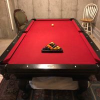 8 Foot Slate Pool Table