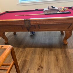 8ft Brunswick Slate Pool Table - Free Delivery & Setup - Like New - Baltimore, MD