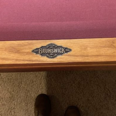 8ft Brunswick Slate Pool Table - Delivery & Setup Included - Mint Condition - Denver, CO
