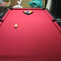 Olhausen 8' Pool Table With Ping Pong Top And Accessories