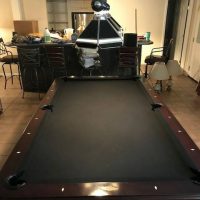 Brunswick Pool Table With Accessories