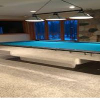 Olhausen Pool Table, Cues, Cue Holder, Balls