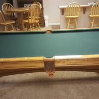Oak Pool Table, Billiards table -  (Nampa)