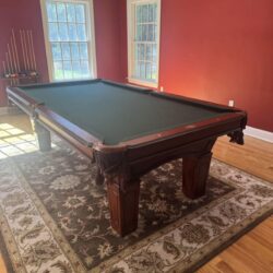 8ft Spencer Marston Slate Pool Table - New Felt & Delivery Included - Boston, MA