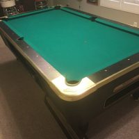 Pool Table, Coin Operated