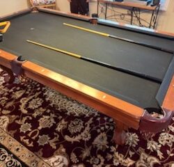 8ft Brunswick Slate Pool Table - New Felt & Delivery Included - Great Condition - Greensboro, NC