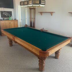 Mint 8ft Olhausen Slate Pool Table - New Felt & Delivery Included - Miami, FL