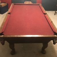 Pool Table  Converts To A Ping Pong