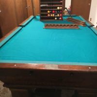 Full Size Pool Table.