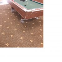Free Fischer pool table, single piece slate, needs felt