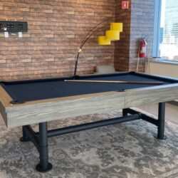 8 Foot Pool Table with Ping Pong Topper