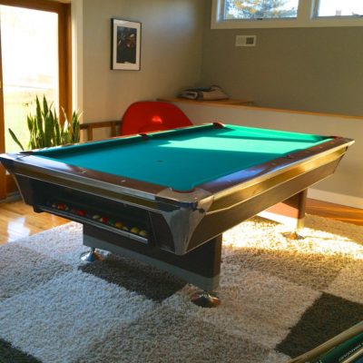 Full size Fischer pool table - Excellent condition.