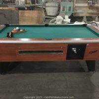 Pool Table Dynamo Coin Operated