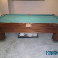 Antique Brunswick Balke Collender Pool Table